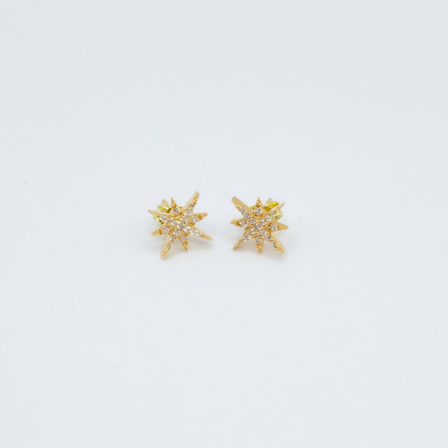 Glowy Snowflake Studs